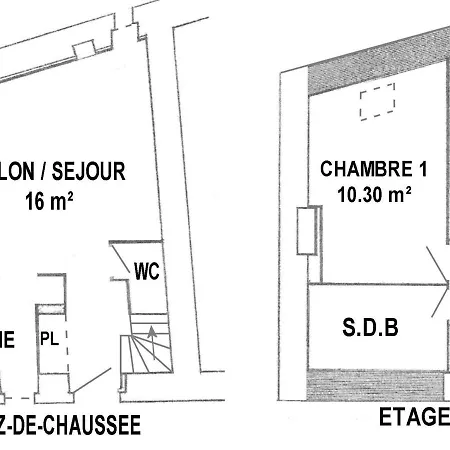 Charmante Maison Renovee A 500m De La Avec Jardin, 2 Chambres, Parking Gratuit - Fr-1-306-911 別荘 *